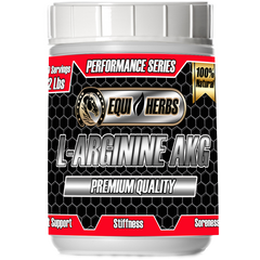 L-Arginine supplements for muscle soreness in horses